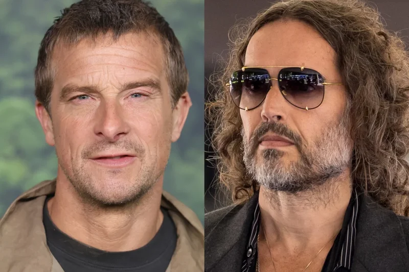 Bear Grylls explains why he helped baptise Russell Brand: ‘My faith says not to judge people’