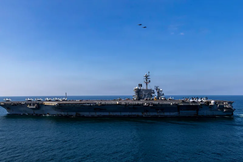 ‘Haven’t had milk in three months’: Sailor’s texts reveal deteriorating conditions on USS Abraham Lincoln, report says