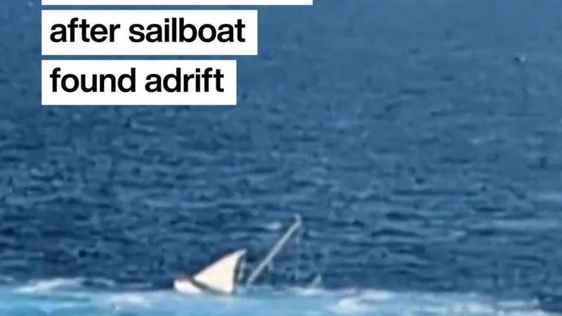 Search launched after sailboat found adrift off French island
