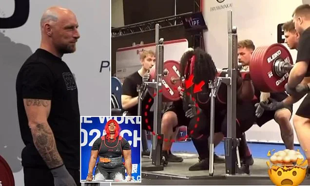 Powerlifting racism row: Spotter declares 'I am racist' after sabotaging star's record attempt - admitting in astonishing social media post: 'I did it intentionally'