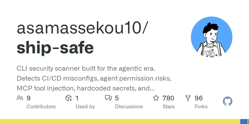 Ship Safe, an open source security scanner for coding agents