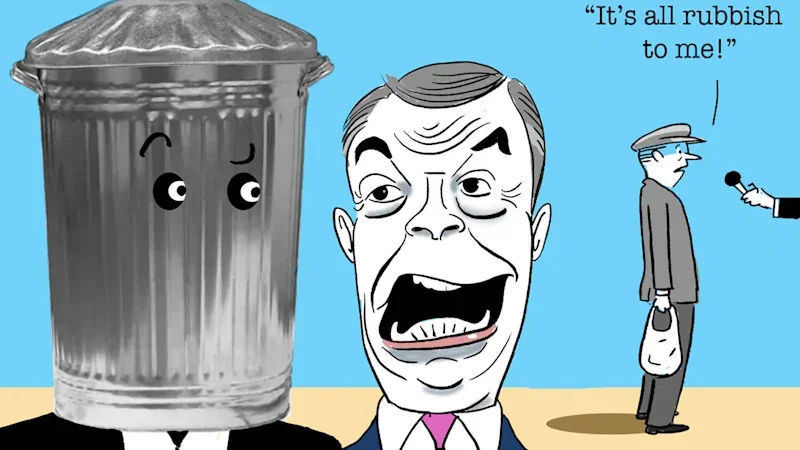 The salvation of democracy is a joke. Why Binface was absurdly appealing next to Farage