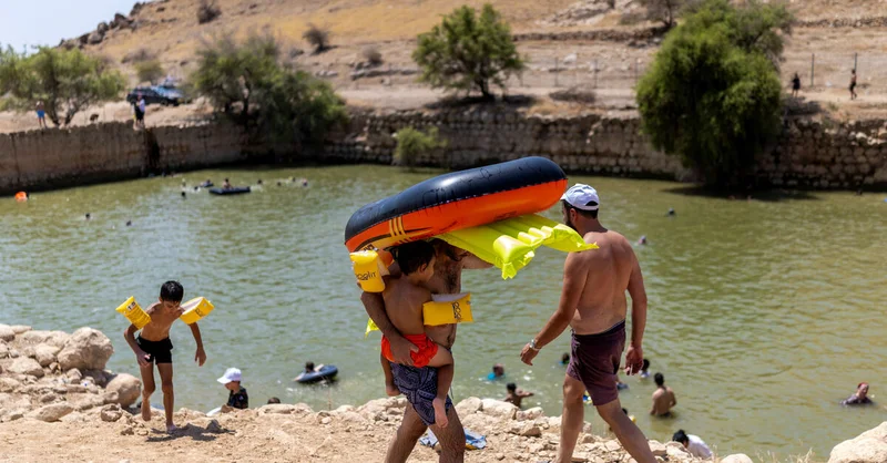The Palestinian freshwater springs being seized by Israeli settlers