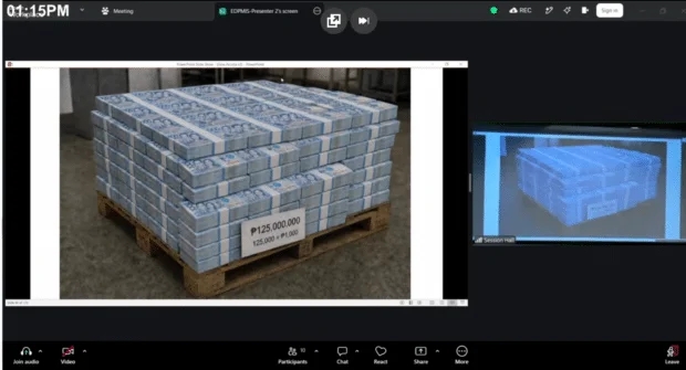 Sara Duterte camp objects to AI simulation of P125-M cash