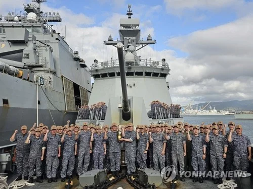 Navy's ROKS Daejeon awarded 'top gun' honor at RIMPAC