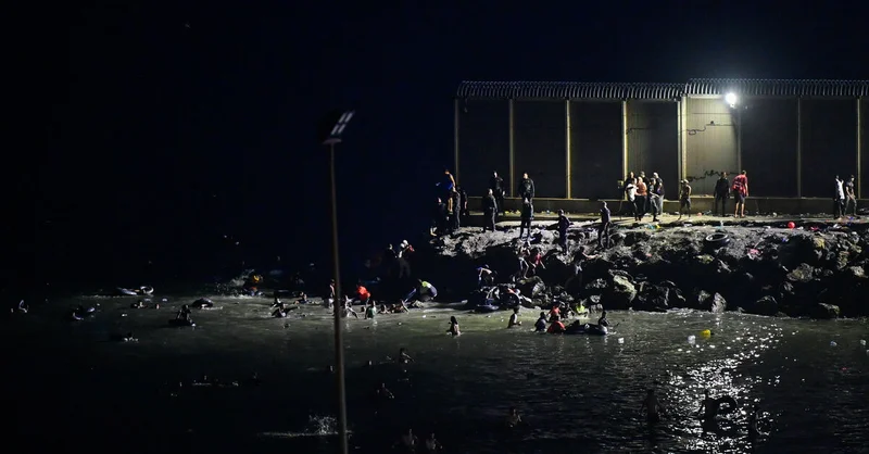 The viral videos that inspired tens of thousands to swim to Spain’s Ceuta