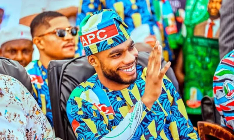 Umahi’s son wins LG chairmanship seat in Ebonyi, pledges not to collect salary