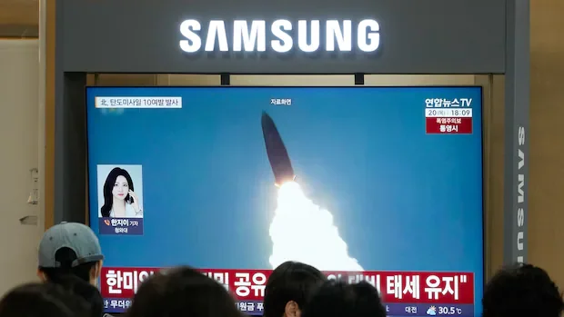 North Korea fires up to 10 ballistic missiles toward sea, hours after Trump speaks of re-engagement