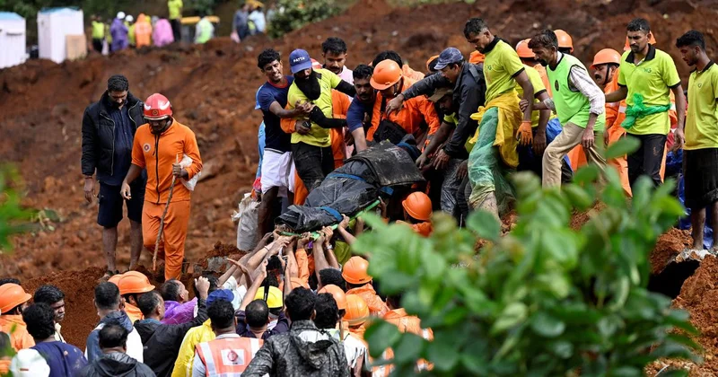 Kerala: Eight killed as heavy rains trigger landslides, flash floods