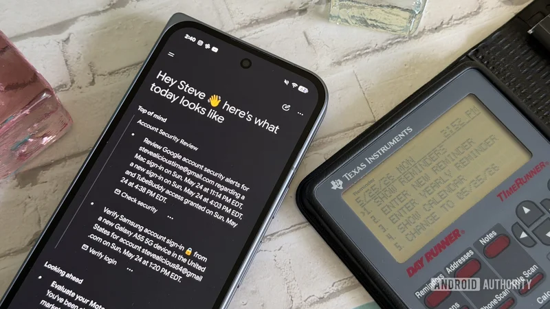 Google is working on a new UI for customizing Gemini Daily Brief