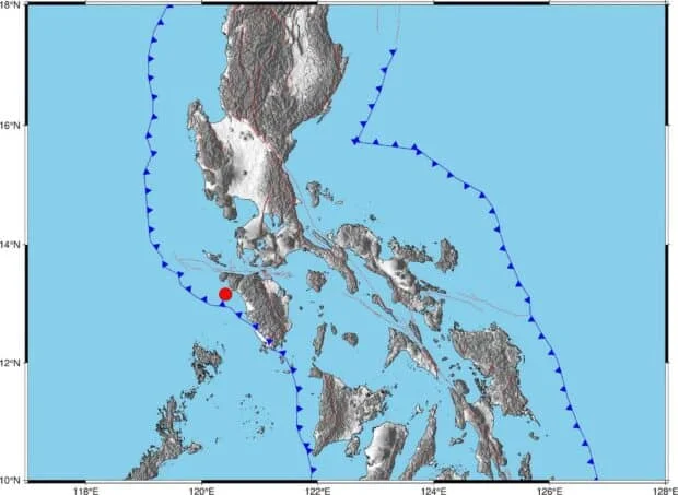 Magnitude 5.4 quake strikes Occidental Mindoro