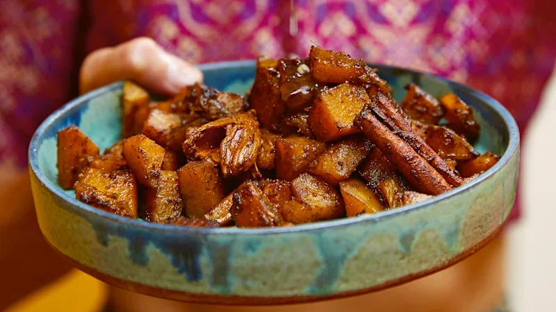 Kaddu sabji (pumpkin curry)