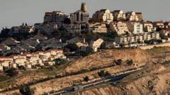 Israel opens up tenders for controversial West Bank settlement project