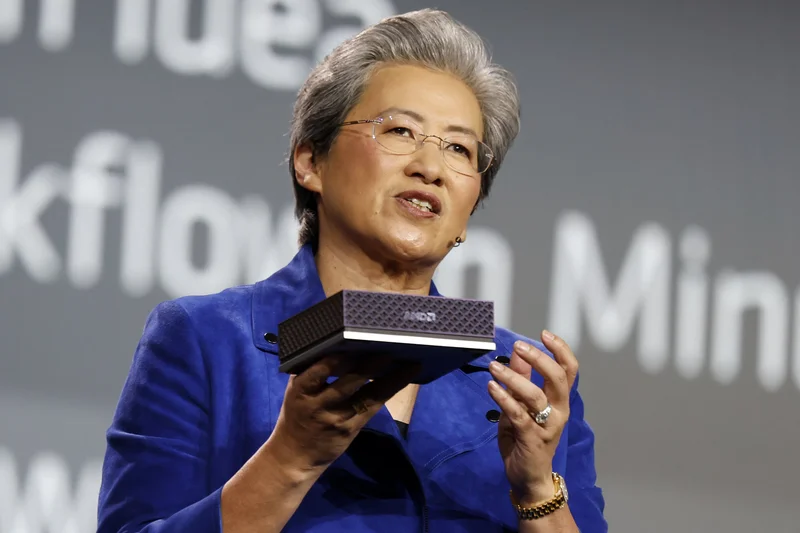 AMD's revenue climbs 50% and data center sales doubled, but the stock is down