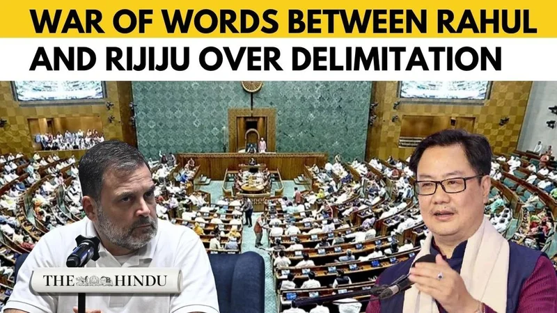 Watch: Rahul, Rijiju spar over linking delimitation to women’s quota law