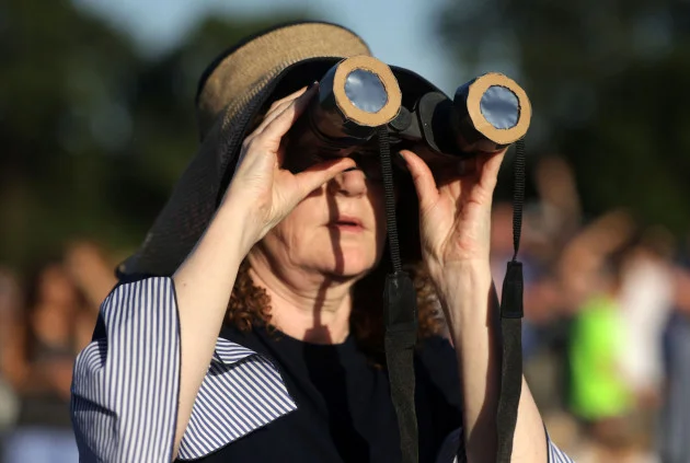 Four people went to a Dublin hospital with fears over their sight in the week after the eclipse