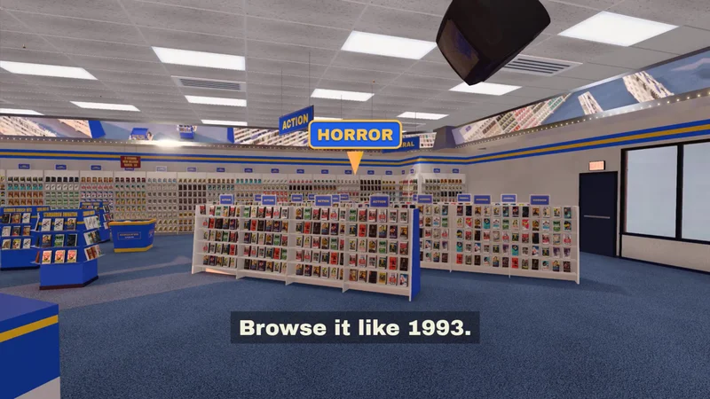 Vibe-coded app adds a 3D video rental storefront to your Jellyfin HTPC — self-hosted, open-source project brings back memories of browsing for VHS tapes on Saturday afternoons