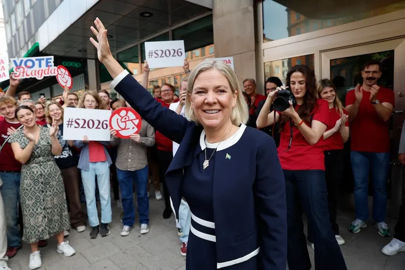 Social Democrat leader promises a safer, richer Sweden at election tour launch