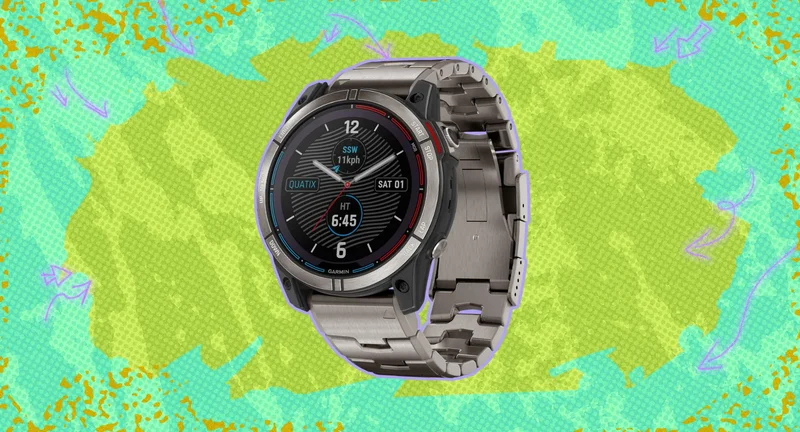 The Garmin quatix 7X Solar smartwatch is half off right now
