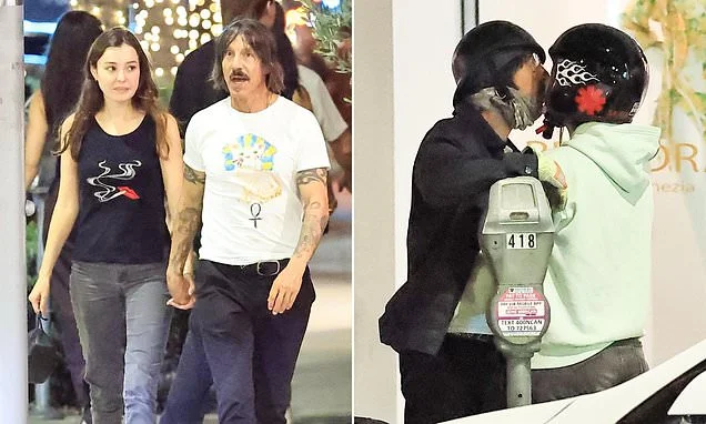 Red Hot Chili Peppers frontman Anthony Kiedis, 63, surfaces with age gap girlfriend, 31, after being slammed for dating much younger women