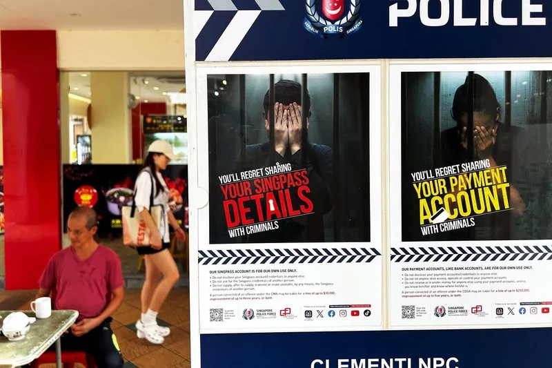 Three people arrested for roles in scheme that compromised work permit holders’ Singpass accounts