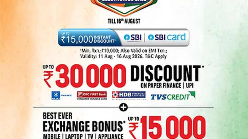 Digital India Sale Crazy Offers (D.I.S.C.O.) Launched by Reliance Digital