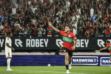 NEC close in on Champions League after knocking out Olympiacos