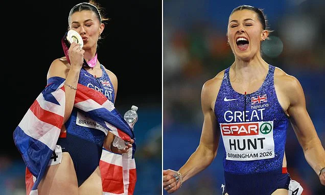 There's a new Team GB sprint Queen! Amy Hunt dethrones Dina Asher-Smith and storms to 100m European gold - and there could be more to come
