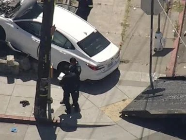 Child driver strikes woman walking dog in crosswalk, critically injuring her: Police