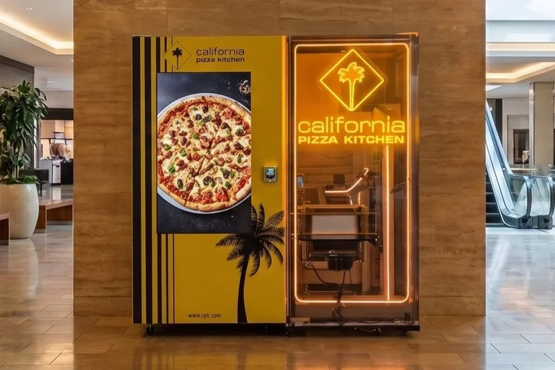 California Pizza Kitchen plans 1,000 vending machines stocking menu favorites across America