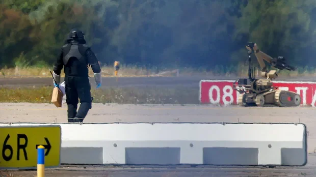Could an explosive drone at a German airport signal a growing Russian threat to NATO?