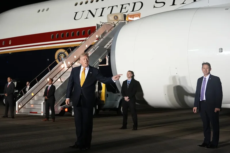 Trump defends secret flight swap after using Air Force One as decoy: ‘The plane I flew on was at greater risk’