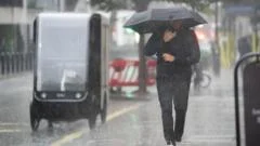 Thunderstorm warnings issued for parts of UK with flash flooding expected