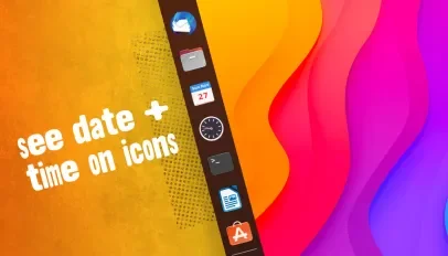Dynamic clock, calendar and weather icons extension adds new styles