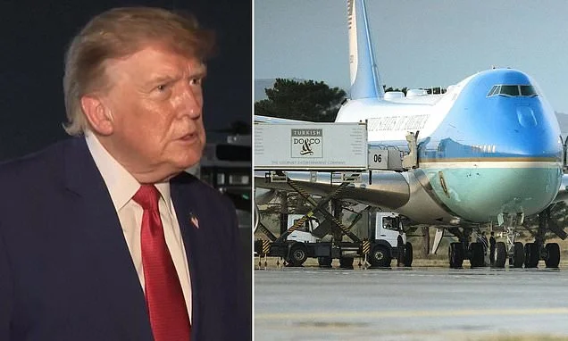 Trump explains plane switch following Iranian threats against Air Force One