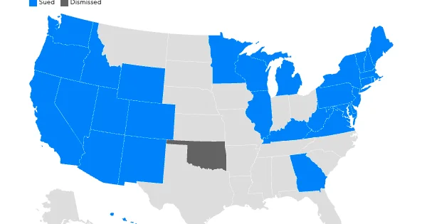 Where the Trump administration's lawsuits seeking voter data stand