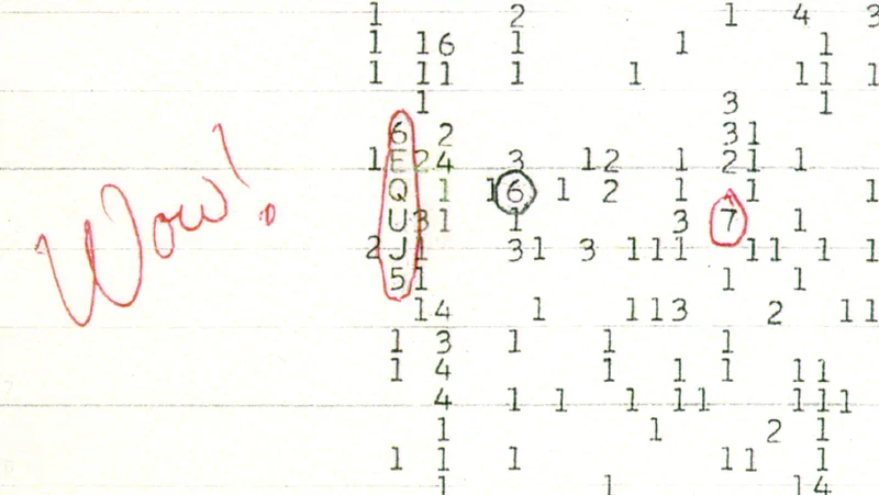 The Wow signal was a strong narrowband radio signal detected on August 15, 1977