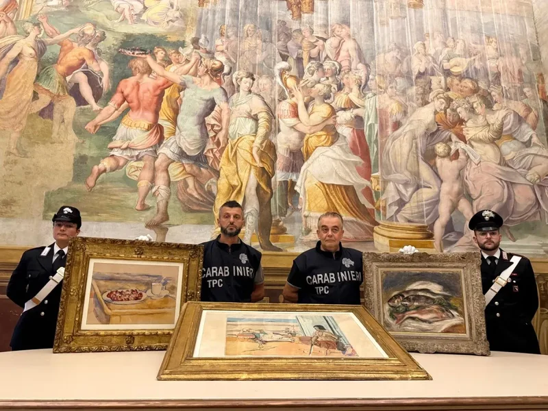 Italian police recover stolen Renoir, Cezanne and Matisse works