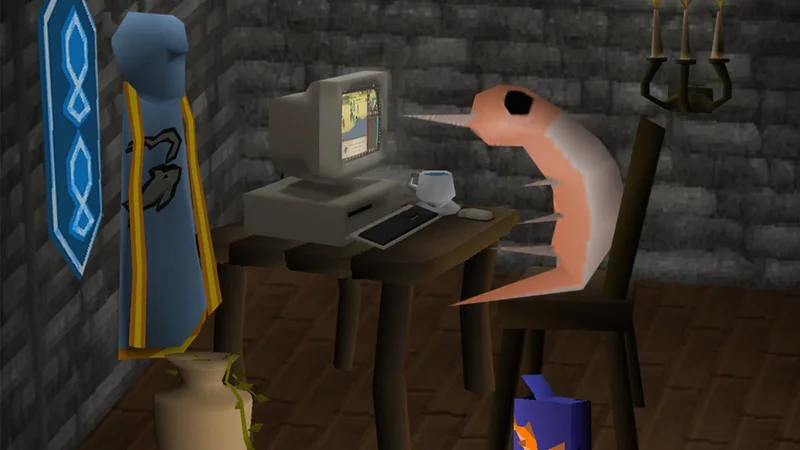 Old School Runescape Officially Recognizes Player Who Reached Level 99 Fishing Catching Only Shrimp and Anchovies