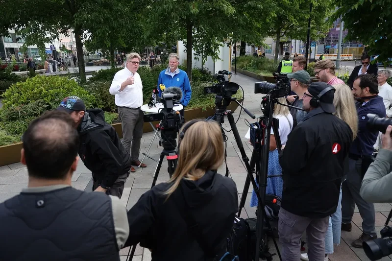Two men seized for planning assault on Sweden's Justice Minister