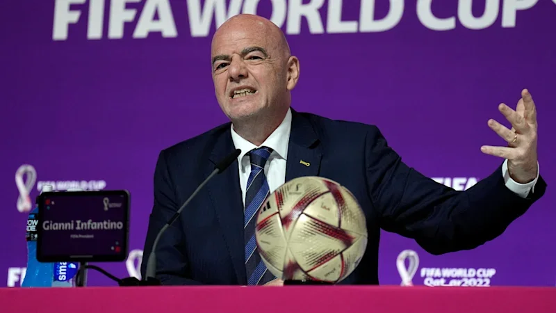 FIFA apologises but backlash against ‘cravenly self-interested’ Gianni Infantino grows