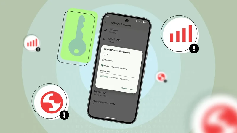 I traced my Pixel's random mobile-data drops to a single Private DNS setting
