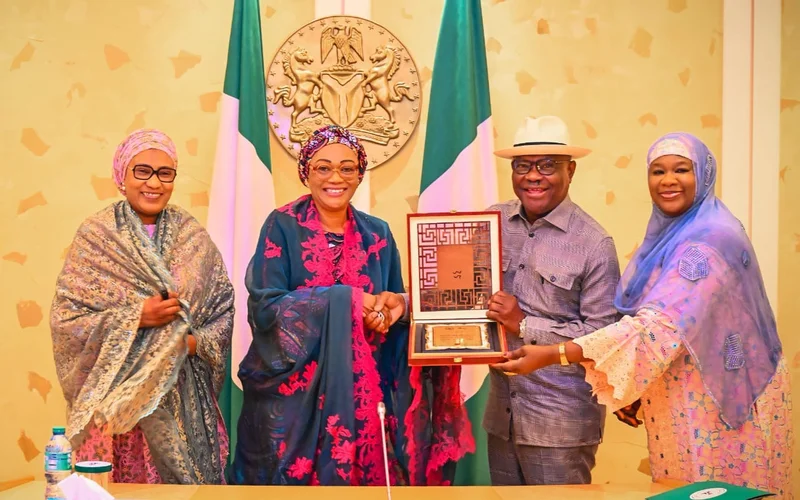 Posterity will judge you well for development of FCT – First Lady commends Wike’s green transformation of Abuja