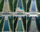 Trump’s reflecting pool saga: a timeline of failure and finger-pointing