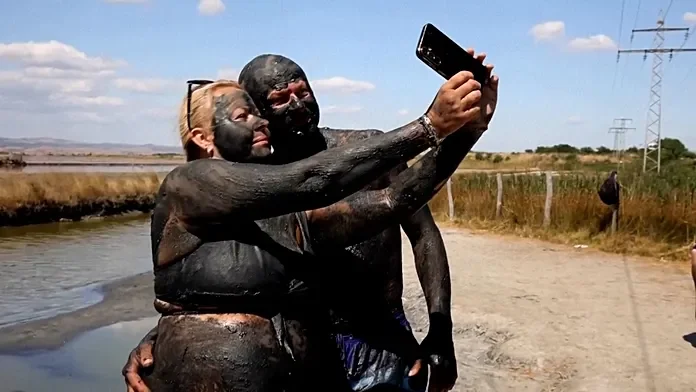 Mud baths and red water: inside Bulgaria's Lake Atanasovsko