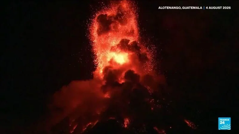 Guatemala volcano eruption forces hundreds to flee ash, gas and lava