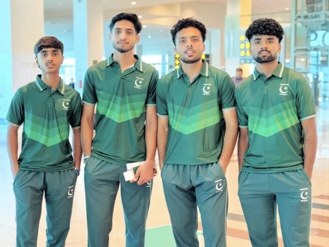 Pakistan U-21 team to face South Korea in final Test