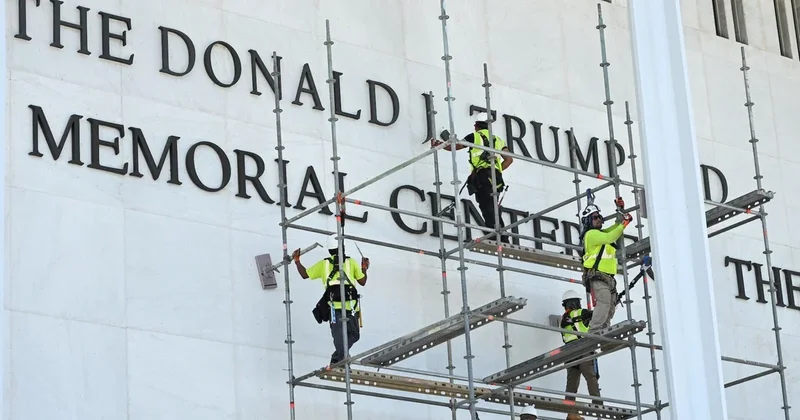 Kennedy Center board votes to restore Trump's name on outside of building