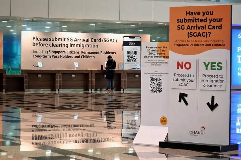 SG Arrival Card to see refreshed interface with 19 language options and passport scan autofill