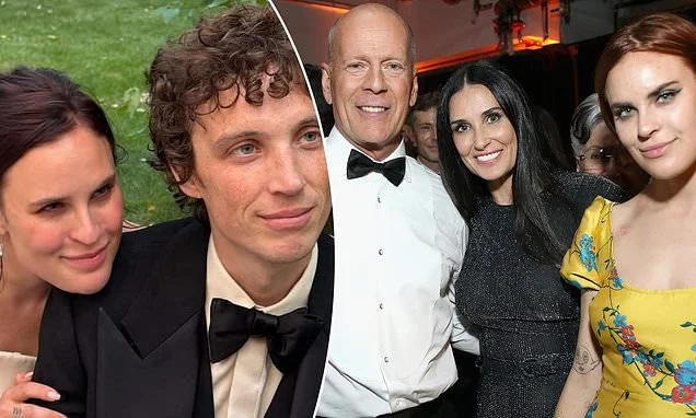 Was Bruce Willis at daughter Tallulah's wedding? Action star, 71, appears absent in photos amid dementia fight